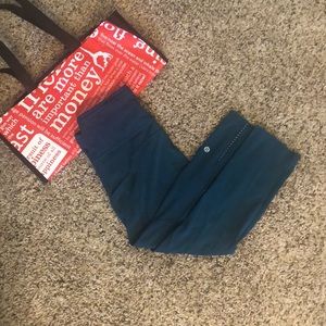 Fast & Free Crop II Nulux Lululemon